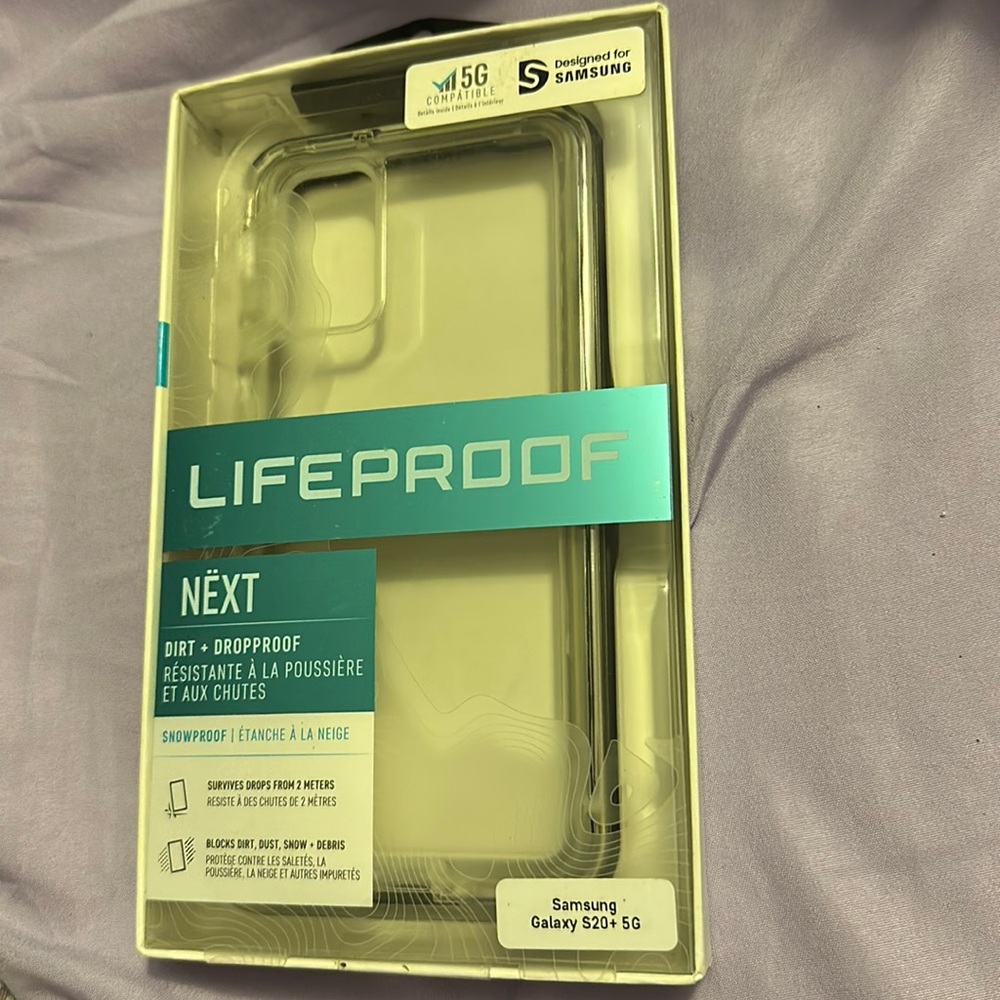 Samsung galaxy s20+ lifeproof case bnib